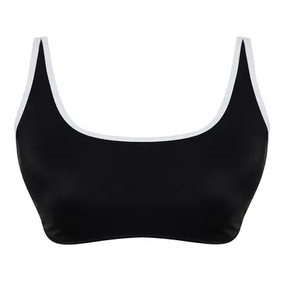 Trendyol Curve Black Bralette Bikini Top