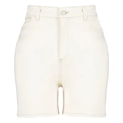 Trendyol Curve Ecru Mom Shorts & Bermuda