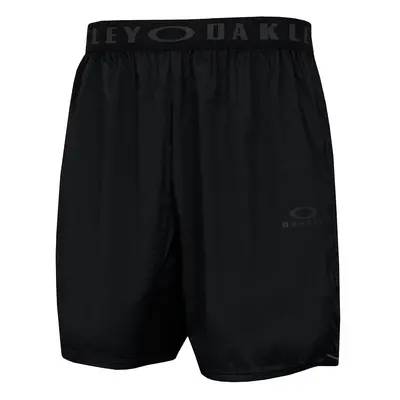 Pánské šortky Oakley Hot Temps 6" Running Short Blackout