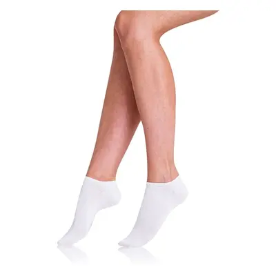 Sada dvou dámských ponožek v bílé barvě Bellinda COTTON IN-SHOE SOCKS 2x