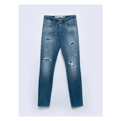 Big Star Man's Skinny Trousers Denim Light Denim-247