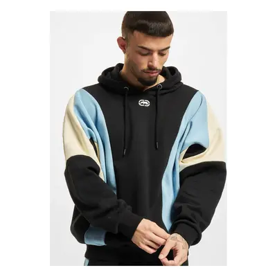 Pásnká mikina Ecko Unltd. Pro Hoodie černá/modrá/krémová