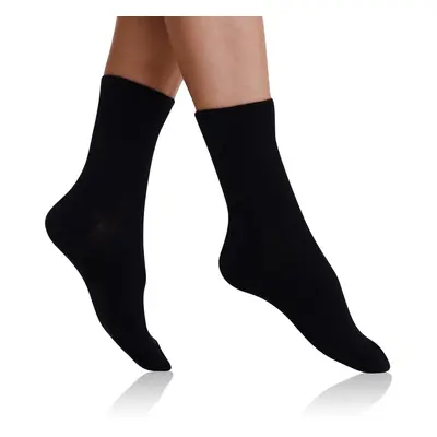 Černé dámské ponožky Bellinda COTTON MAXX LADIES SOCKS