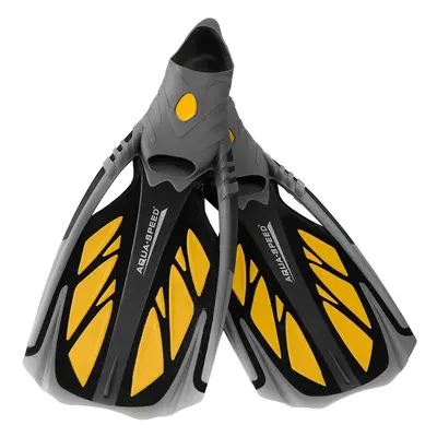 AQUA SPEED Unisex's Snorkel Flippers Inox Pattern