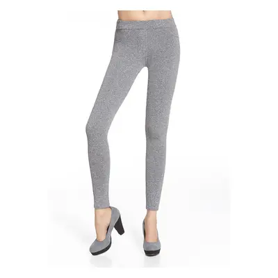 Bas Bleu Women's leggings MARIKA made of insulated knitted fabric and pockets