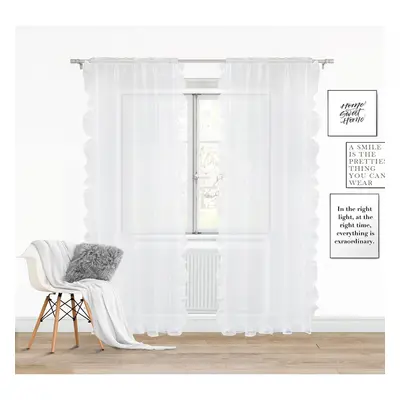 Edoti Ruffy curtain