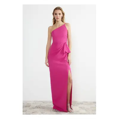 Trendyol Fuchsia Woven Evening Dress & Graduation Dress