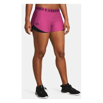 Under Armour Kraťasy Play Up Shorts 3.0-PNK - Dámské