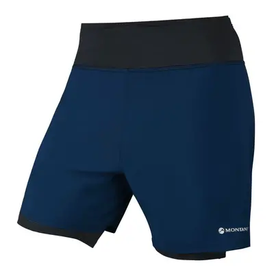 Pánské šortky Montane Dragon Twin Skin Shorts Narwhal Blue