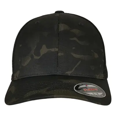 Multicam Trucker Mesh Cap multicam černá