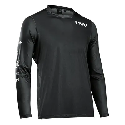 Pánský cyklistický dres NorthWave Bomb Jersey Long Sleeves