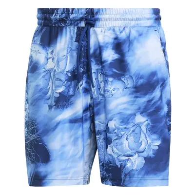 Pánské šortky adidas Melbourne Ergo Tennis Graphic Shorts Blue