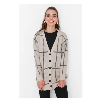 Trendyol Cardigan - Ecru - Regular fit