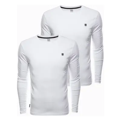 Ombre Clothing Men's plain longsleeve - mix