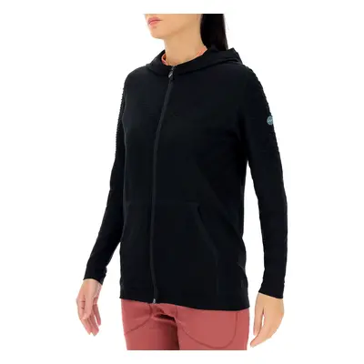 Dámská mikina UYN Run Fit OW Hooded Full Zip Blackboard