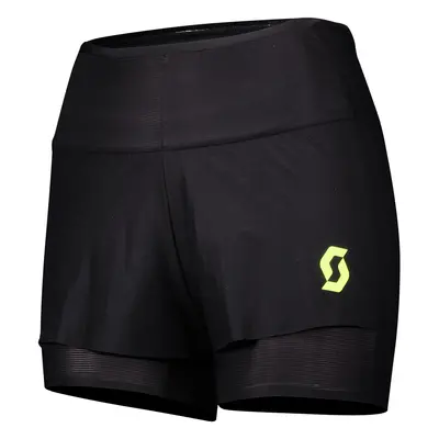 Dámské šortky Scott Hybrid Shorts RC Run Black/Yellow