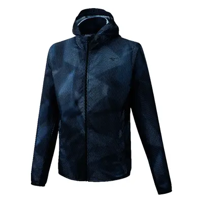 Pánská bunda Mizuno Printed Hoodie Jacket černá