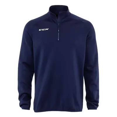 Mikina CCM Locker Room 1/4 zip JR