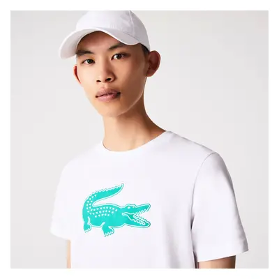 Pánské tričko Lacoste Core Performance Light White/Green