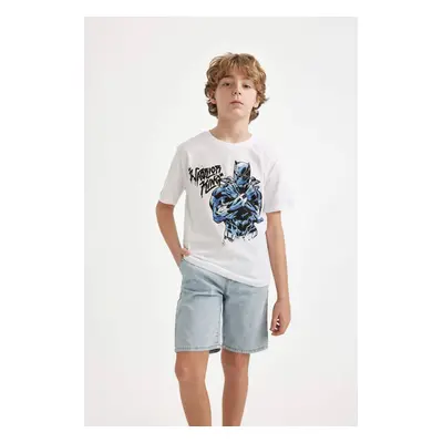 DEFACTO Boy Marvel Regular Fit Crew Neck Short Sleeve T-Shirt