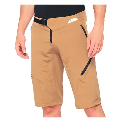 Pánské cyklistické kraťasy 100% Airmatic Shorts Caramel