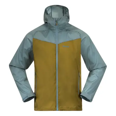 Pánská bunda Bergans Microlight Jacket Olive Green/Smoke Blue