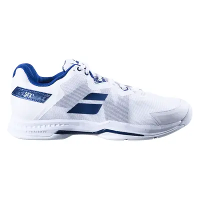 Pánská tenisová obuv Babolat SFX All Court Men White/Navy EUR 42,5