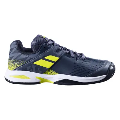 Dětská tenisová obuv Babolat Propulse Clay Junior Boy Grey/Aero EUR