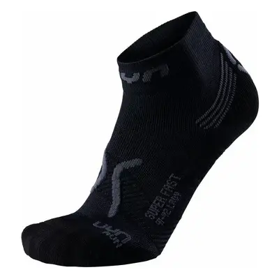 Dámské ponožky UYN RUN SUPER FAST SOCKS Black/Anthracite