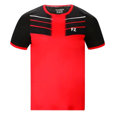 Pánské tričko FZ Forza Check SS Tee Red