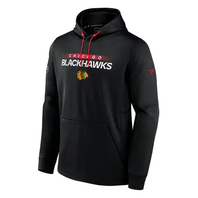 Pánská mikina Fanatics RINK Performance Pullover Hood Chicago Blackhawks