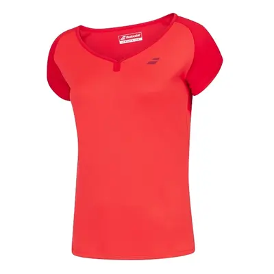 Dámské tričko Babolat Play Cap Sleeve Top Red