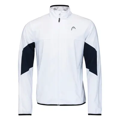 Dětská mikina Head Club Jacket Boys White/Dark Blue cm