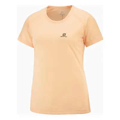 Dámské tričko Salomon Cross Rebel SS Tee Apricot Ice