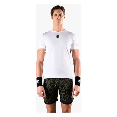 Pánské tričko Hydrogen Panther Tech Tee White/Military green