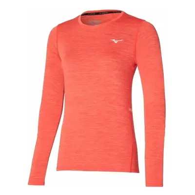 Dámské tričko Mizuno Impulse Core LS Tee Living Coral