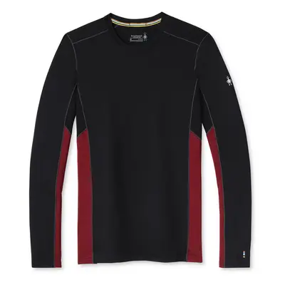 Pánské tričko Smartwool Merino Sport Long Sleeve Crew Red/Black