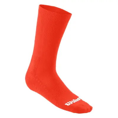 Pánské ponožky Wilson Rush Pro Crew Sock Fiesta M/L