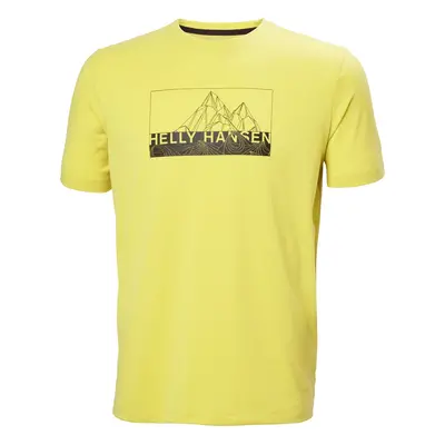 Pánské tričko Helly Hansen Skog Recycled Graphic T-Shirt Endive