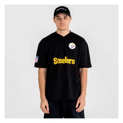 Pánské tričko New Era Wordmark Oversized NFL Pittsburgh Steelers