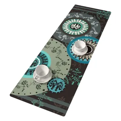 Bertoni Home Unisex's Table Runner Rozeta Turkusowa