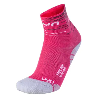 Dámské ponožky UYN Free Run Socks, černo-červená