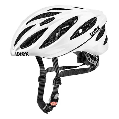 Cyklistická helma Uvex Boss Race bílá, (52-56 cm)