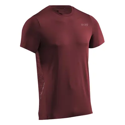 Pánské tričko CEP Round Neck SS Dark Red