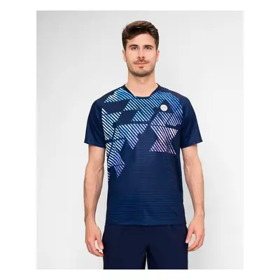 Pánské tričko BIDI BADU Decoration Tee Dark Blue