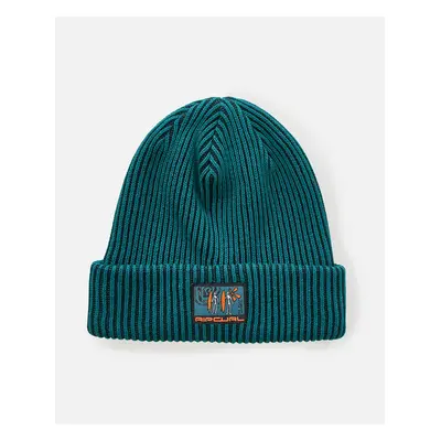 Zimní čepice Rip Curl JOURNEYS TREKKER TALL BEANIE Blue Green