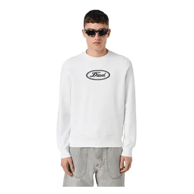 Diesel Sweatshirt - S-GINN-C2 SWEAT-SHIRT white