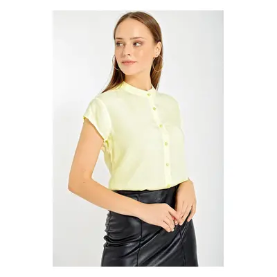 Bigdart Half Sleeve Shirt - Yellow