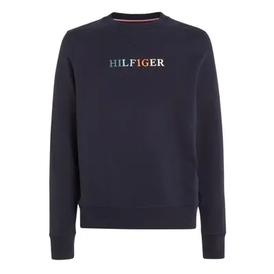 Tommy Hilfiger Sweatshirt - CONTRAST STITCH CREWNECK blue