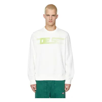 Diesel Sweatshirt - S-GINN-E3 SWEAT-SHIRT white